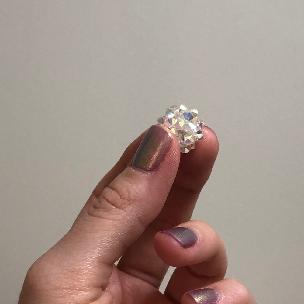 Iridescent Star Necklace Charm